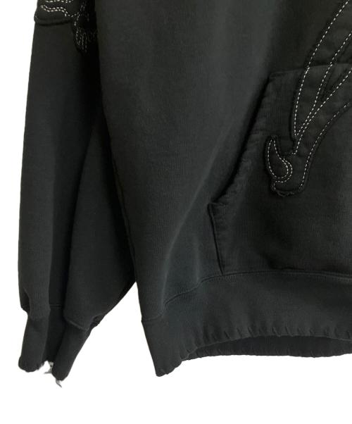 Y's（ワイズ）Y's (ワイズ) Supreme (シュプリーム) ジップパーカー ブラック サイズ:L 未使用品の古着・服飾アイテム
