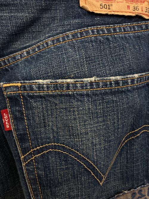 LEVI'S（リーバイス）LEVI'S (リーバイス) 501デニムパンツ インディゴ サイズ:W36 L32の古着・服飾アイテム