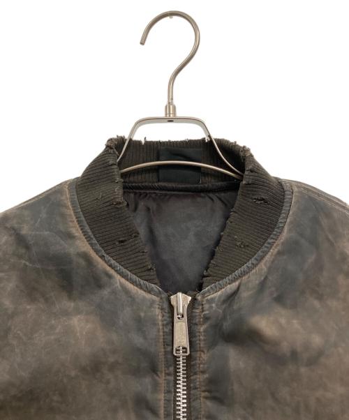 BELVET（ベルベット）BELVET (ベルベット) Faded MA-1 Bomber Jacket ダークブラウン サイズ:Mの古着・服飾アイテム