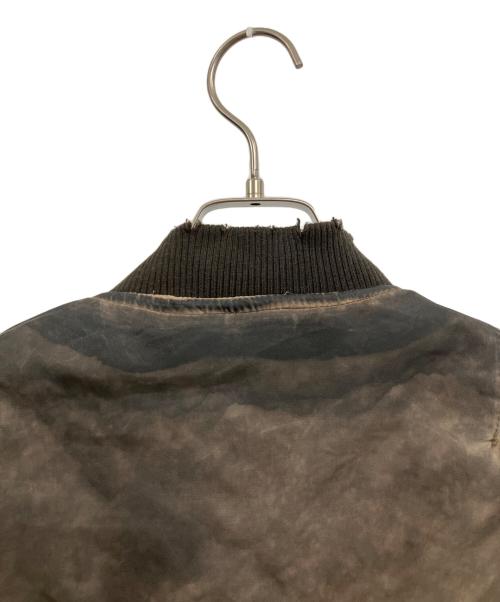 BELVET（ベルベット）BELVET (ベルベット) Faded MA-1 Bomber Jacket ダークブラウン サイズ:Mの古着・服飾アイテム