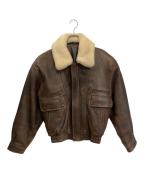 Belleza Uomo Collectionベレッツァ ウォモ コレクション）の古着「G1フライトジャケット」｜ブラウン