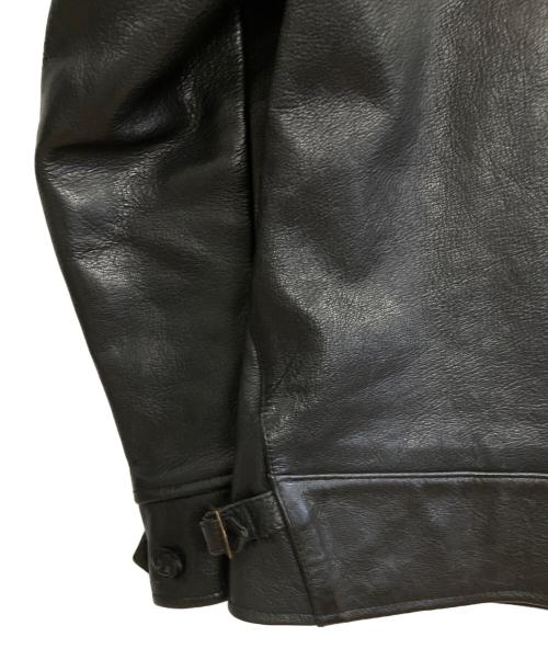 WEST RIDE（ウエストライド）WEST RIDE (ウエストライド) レザージャケット ブラック サイズ:34の古着・服飾アイテム