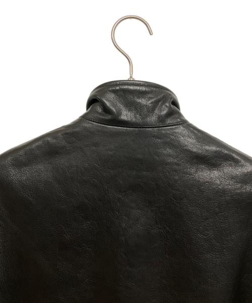 WEST RIDE（ウエストライド）WEST RIDE (ウエストライド) レザージャケット ブラック サイズ:34の古着・服飾アイテム