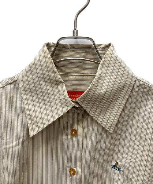 Vivienne Westwood RED LABEL（ヴィヴィアンウエストウッドレッドレーベル）Vivienne Westwood RED LABEL (ヴィヴィアンウエストウッドレッドレーベル) 長袖シャツ ベージュ サイズ:Lの古着・服飾アイテム