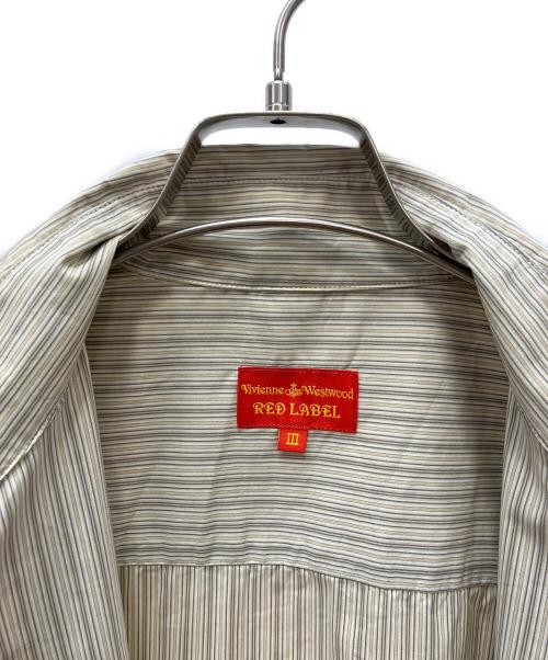 Vivienne Westwood RED LABEL（ヴィヴィアンウエストウッドレッドレーベル）Vivienne Westwood RED LABEL (ヴィヴィアンウエストウッドレッドレーベル) 長袖シャツ ベージュ サイズ:Lの古着・服飾アイテム