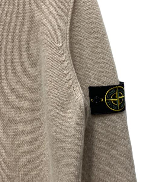 STONE ISLAND（ストーンアイランド）STONE ISLAND (ストーンアイランド) ハイネックニットカーディガン ブラウン サイズ:XSの古着・服飾アイテム
