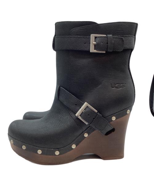 UGG（アグ）UGG (アグ) ショートブーツ ブラック サイズ:23の古着・服飾アイテム