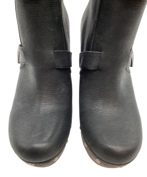 UGG（アグ）UGG (アグ) ショートブーツ ブラック サイズ:23の古着・服飾アイテム