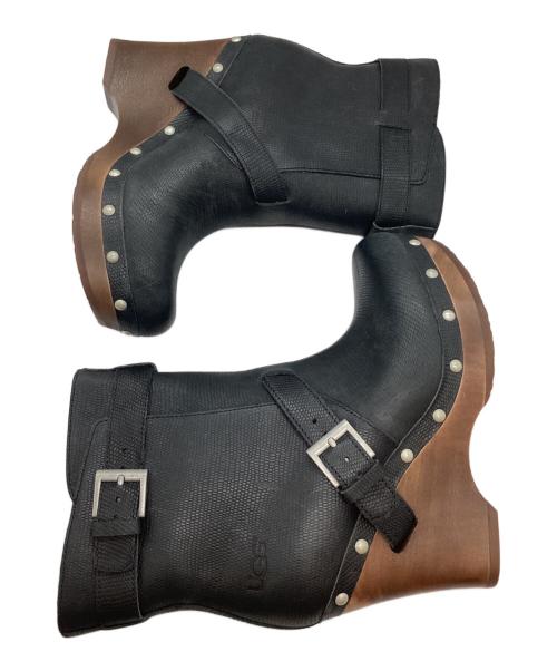 UGG（アグ）UGG (アグ) ショートブーツ ブラック サイズ:23の古着・服飾アイテム