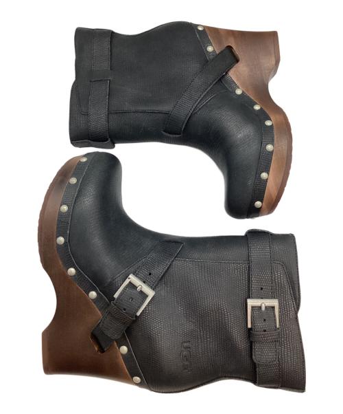 UGG（アグ）UGG (アグ) ショートブーツ ブラック サイズ:23の古着・服飾アイテム