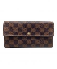 LOUIS VUITTON（ルイ ヴィトン）の古着「ポルトフォイユ・サラ」｜ブラウン