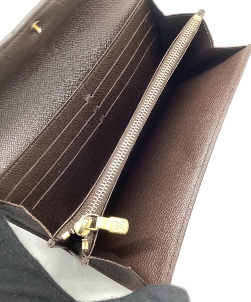 LOUIS VUITTON（ルイ ヴィトン）LOUIS VUITTON (ルイ ヴィトン) ポルトフォイユ・サラ ブラウンの古着・服飾アイテム