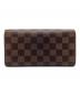 LOUIS VUITTON (ルイ ヴィトン) ポルトフォイユ・サラ ブラウン：12000円