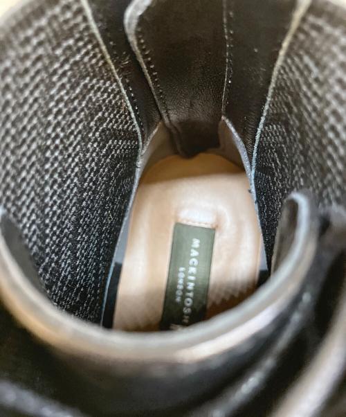 MACKINTOSH LONDON（マッキントッシュ ロンドン）MACKINTOSH LONDON (マッキントッシュ ロンドン) ショートブーツ ブラック サイズ:23の古着・服飾アイテム
