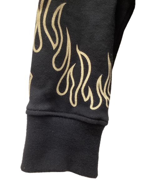 VANSON（バンソン）VANSON (バンソン) ジップパーカー ブラック サイズ:Lの古着・服飾アイテム