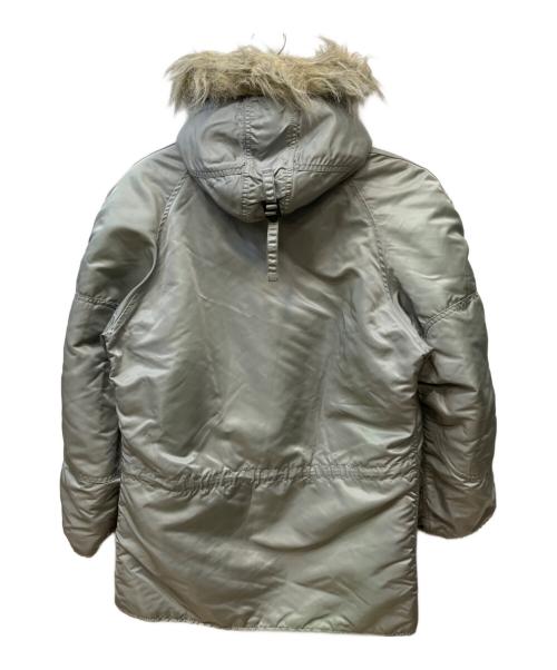 ALPHA（アルファ）ALPHA (アルファ) N-3Bフライトジャケット グレー サイズ:Sの古着・服飾アイテム