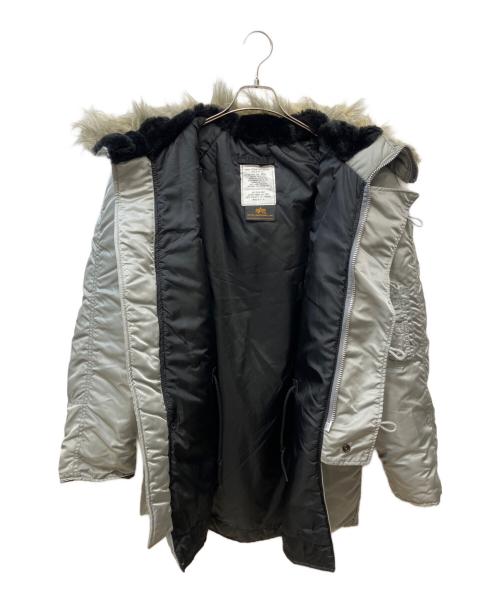 ALPHA（アルファ）ALPHA (アルファ) N-3Bフライトジャケット グレー サイズ:Sの古着・服飾アイテム