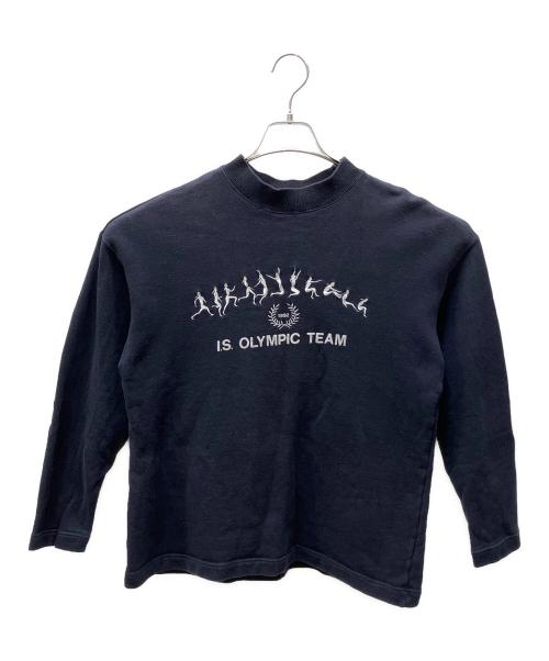 I.S.（アイエス）I.S. (アイエス) 80'sクルーネックスウェット ネイビー サイズ:Mの古着・服飾アイテム