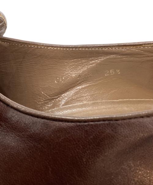 Christian Dior MONSIEUR（クリスチャンディオールムッシュ）Christian Dior MONSIEUR (クリスチャンディオールムッシュ) レザーローファー ブラウン サイズ:25.5の古着・服飾アイテム