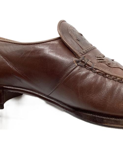 Christian Dior MONSIEUR（クリスチャンディオールムッシュ）Christian Dior MONSIEUR (クリスチャンディオールムッシュ) レザーローファー ブラウン サイズ:25.5の古着・服飾アイテム