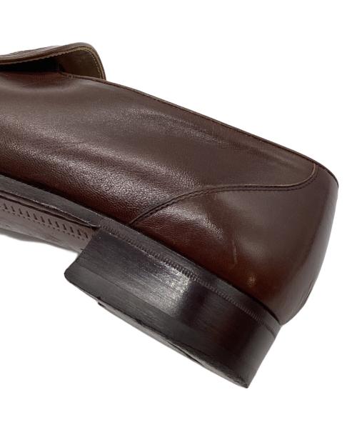 Christian Dior MONSIEUR（クリスチャンディオールムッシュ）Christian Dior MONSIEUR (クリスチャンディオールムッシュ) レザーローファー ブラウン サイズ:25.5の古着・服飾アイテム