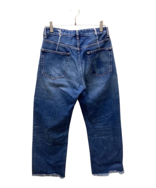 MM6 Maison Margiela（エムエムシックスメゾンマルジェラ）MM6 Maison Margiela (エムエムシックスメゾンマルジェラ) カットオフデニム インディゴ サイズ:40の古着・服飾アイテム