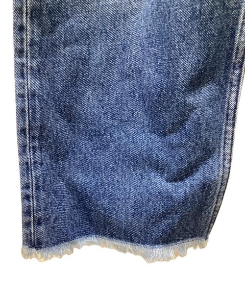 MM6 Maison Margiela（エムエムシックスメゾンマルジェラ）MM6 Maison Margiela (エムエムシックスメゾンマルジェラ) カットオフデニム インディゴ サイズ:40の古着・服飾アイテム