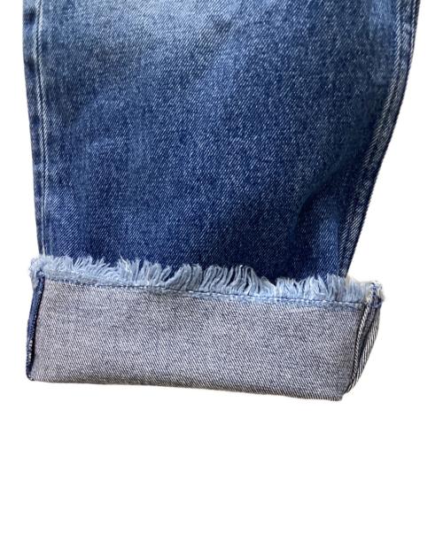 MM6 Maison Margiela（エムエムシックスメゾンマルジェラ）MM6 Maison Margiela (エムエムシックスメゾンマルジェラ) カットオフデニム インディゴ サイズ:40の古着・服飾アイテム