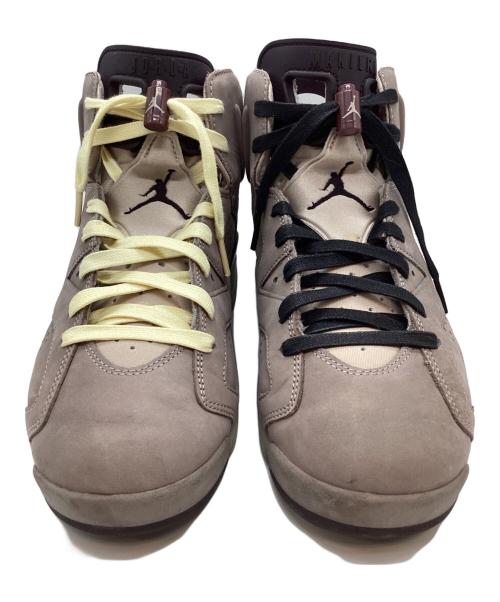 NIKE（ナイキ）NIKE (ナイキ) A Ma Maniere (ア・マ・マニエール) AIR JORDAN 6 RETRO SP AMM ベージュ×ブラウン サイズ:26.5の古着・服飾アイテム