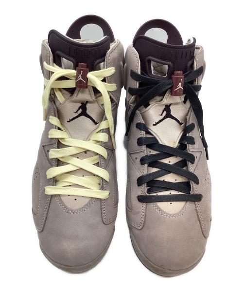 NIKE（ナイキ）NIKE (ナイキ) A Ma Maniere (ア・マ・マニエール) AIR JORDAN 6 RETRO SP AMM ベージュ×ブラウン サイズ:26.5の古着・服飾アイテム