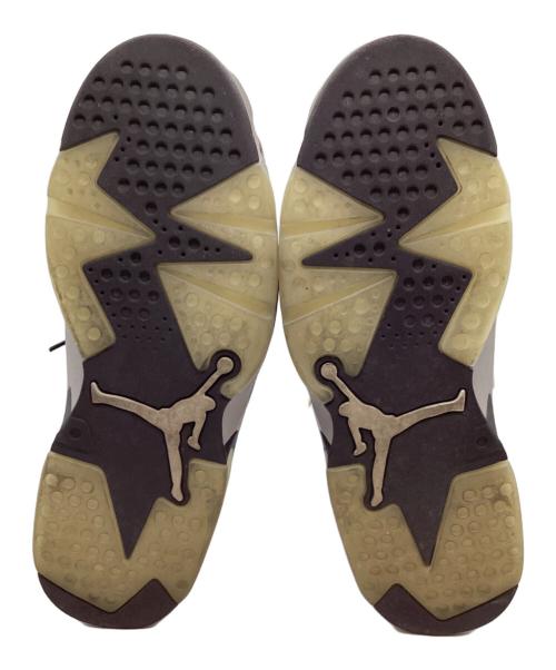 NIKE（ナイキ）NIKE (ナイキ) A Ma Maniere (ア・マ・マニエール) AIR JORDAN 6 RETRO SP AMM ベージュ×ブラウン サイズ:26.5の古着・服飾アイテム