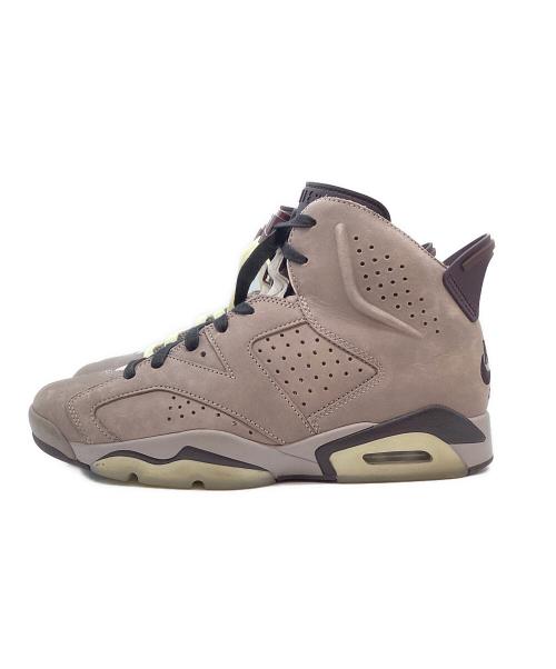 NIKE（ナイキ）NIKE (ナイキ) A Ma Maniere (ア・マ・マニエール) AIR JORDAN 6 RETRO SP AMM ベージュ×ブラウン サイズ:26.5の古着・服飾アイテム