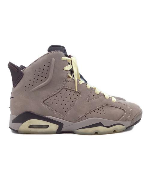 NIKE（ナイキ）NIKE (ナイキ) A Ma Maniere (ア・マ・マニエール) AIR JORDAN 6 RETRO SP AMM ベージュ×ブラウン サイズ:26.5の古着・服飾アイテム