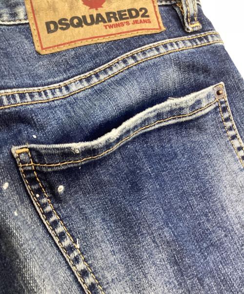DSQUARED2（ディースクエアード）DSQUARED2 (ディースクエアード) デニムパンツ インディゴ サイズ:46の古着・服飾アイテム