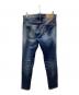 DSQUARED2 (ディースクエアード) デニムパンツ インディゴ サイズ:46：15000円