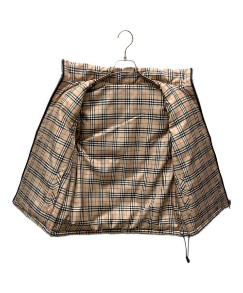 BURBERRY GOLF（バーバリーゴルフ）BURBERRY GOLF (バーバリーゴルフ) リバーシブルダウンベスト ブラック×ベージュ サイズ:41.5の古着・服飾アイテム