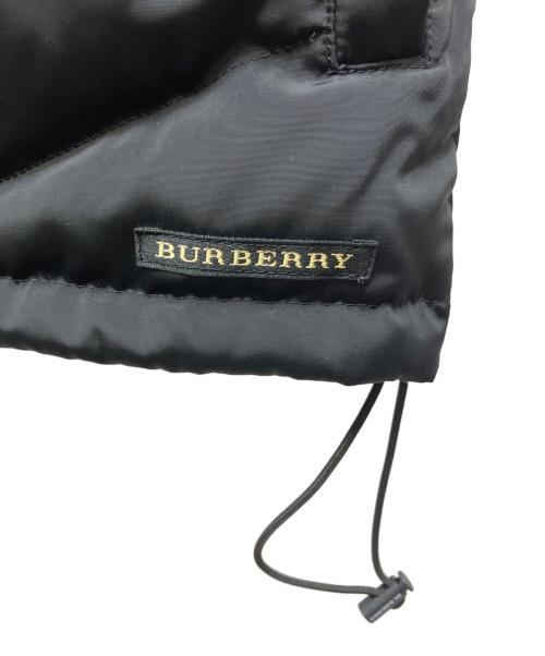 BURBERRY GOLF（バーバリーゴルフ）BURBERRY GOLF (バーバリーゴルフ) リバーシブルダウンベスト ブラック×ベージュ サイズ:41.5の古着・服飾アイテム