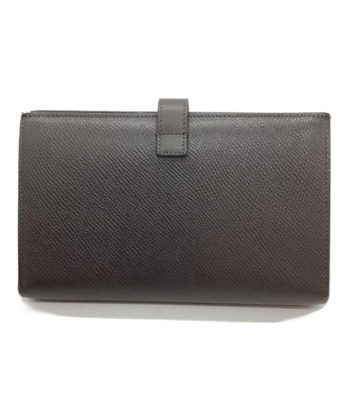 CELINE（セリーヌ）CELINE (セリーヌ) ラージストラップウォレット グレーの古着・服飾アイテム