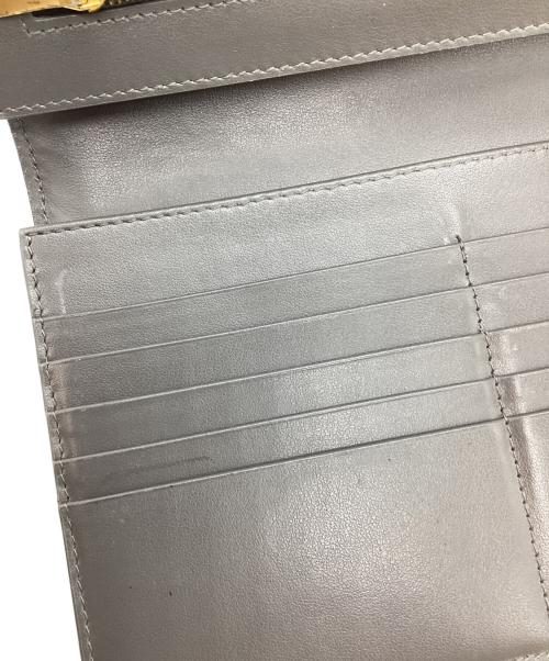 CELINE（セリーヌ）CELINE (セリーヌ) ラージストラップウォレット グレーの古着・服飾アイテム