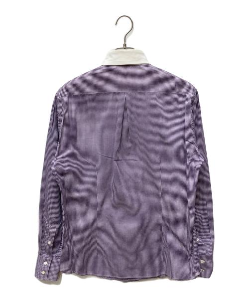BRUNELLO CUCINELLI（ブルネロクチネリ）BRUNELLO CUCINELLI (ブルネロクチネリ) ドレスシャツ パープル サイズ:Mの古着・服飾アイテム