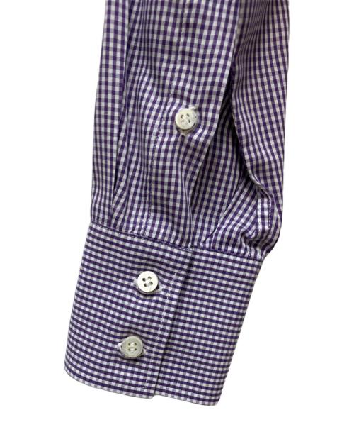 BRUNELLO CUCINELLI（ブルネロクチネリ）BRUNELLO CUCINELLI (ブルネロクチネリ) ドレスシャツ パープル サイズ:Mの古着・服飾アイテム