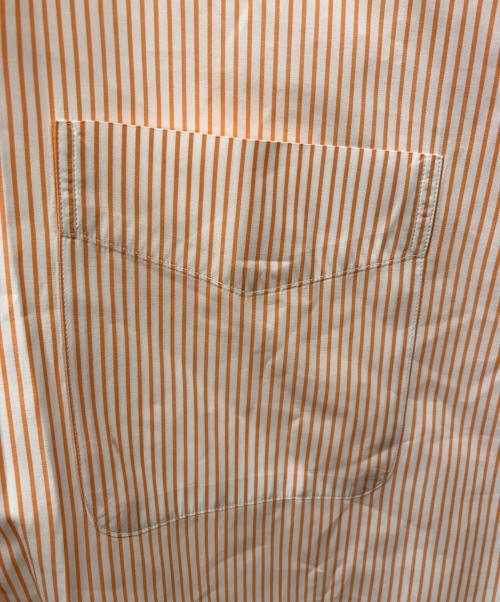 HERMES（エルメス）HERMES (エルメス) ドレスシャツ オレンジ サイズ:Lの古着・服飾アイテム