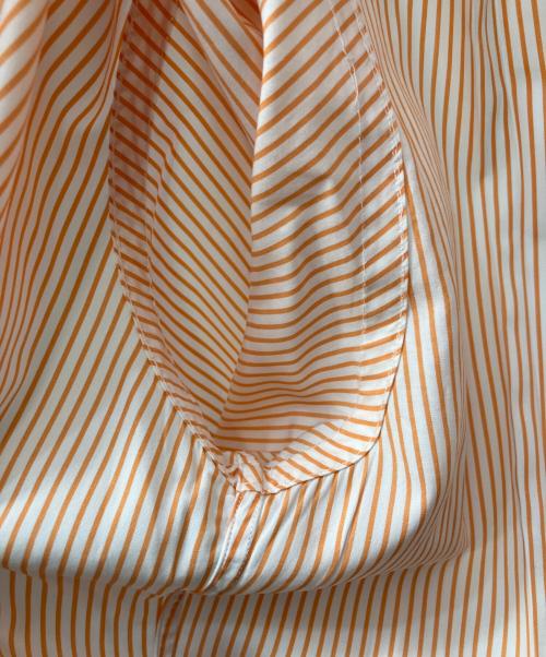 HERMES（エルメス）HERMES (エルメス) ドレスシャツ オレンジ サイズ:Lの古着・服飾アイテム