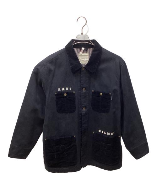 KARL HELMUT（カールヘルム）KARL HELMUT (カールヘルム) カバーオール ブラック サイズ:不明の古着・服飾アイテム