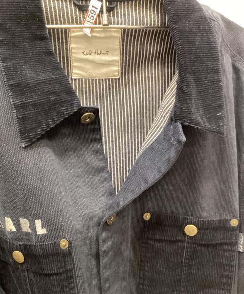 KARL HELMUT（カールヘルム）KARL HELMUT (カールヘルム) カバーオール ブラック サイズ:不明の古着・服飾アイテム