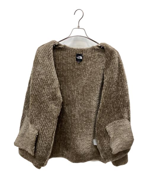 THE NORTH FACE（ザ ノース フェイス）THE NORTH FACE (ザ ノース フェイス) ALTERNATIVE FEATHER CARDIGAN キャラメル サイズ:Lの古着・服飾アイテム