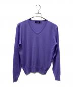 RALPH LAUREN Purple Labelラルフ ローレン パープル レーベル）の古着「薄手ニット」｜パープル