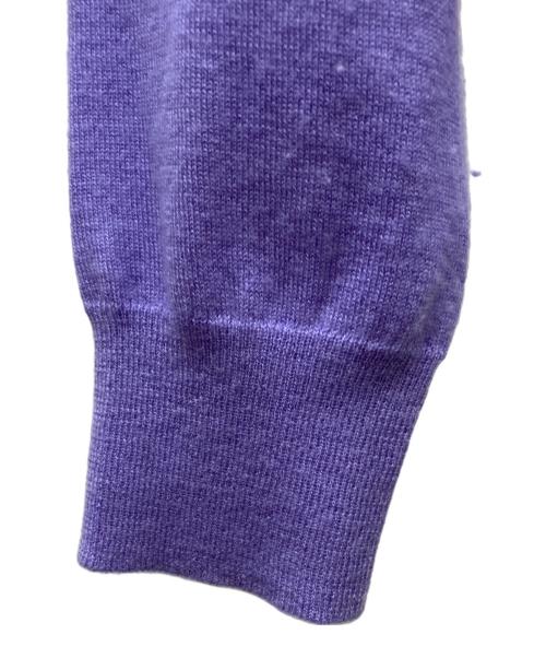RALPH LAUREN Purple Label（ラルフ ローレン パープル レーベル）RALPH LAUREN Purple Label (ラルフ ローレン パープル レーベル) 薄手ニット パープル サイズ:Mの古着・服飾アイテム