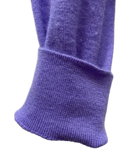 RALPH LAUREN Purple Label（ラルフ ローレン パープル レーベル）RALPH LAUREN Purple Label (ラルフ ローレン パープル レーベル) 薄手ニット パープル サイズ:Mの古着・服飾アイテム
