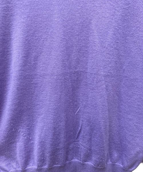 RALPH LAUREN Purple Label（ラルフ ローレン パープル レーベル）RALPH LAUREN Purple Label (ラルフ ローレン パープル レーベル) 薄手ニット パープル サイズ:Mの古着・服飾アイテム